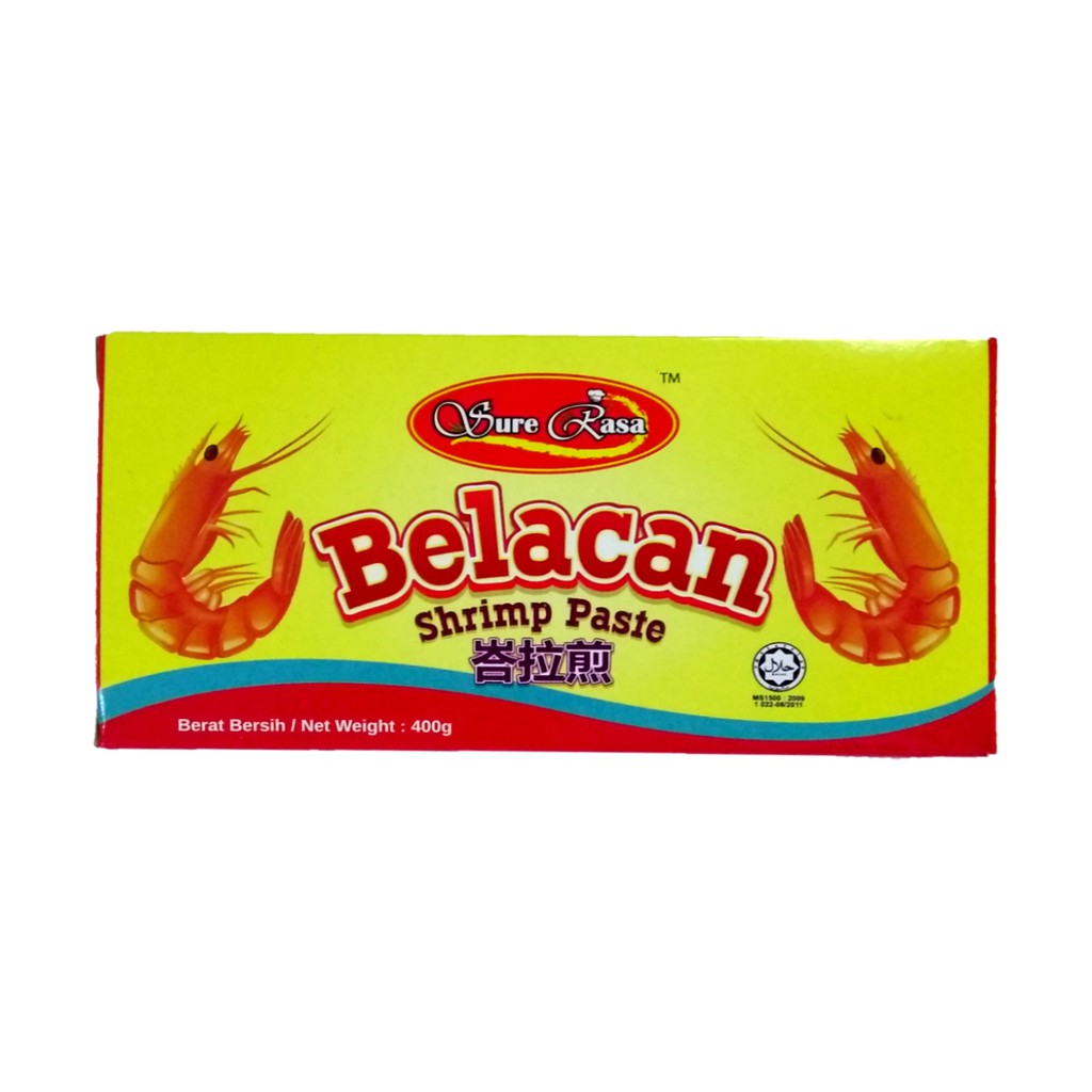 Sure rasa belacan （shrimp paste) 400g 芭拉煎